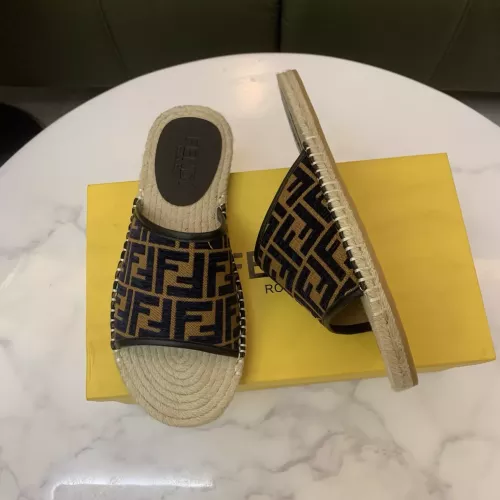 Replica Fendi Slippers For Men #1318500 $60.00 USD for Wholesale