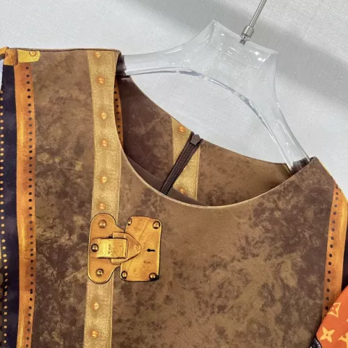Replica Louis Vuitton LV Dresses Short Sleeved For Women #1318541 $108.00 USD for Wholesale
