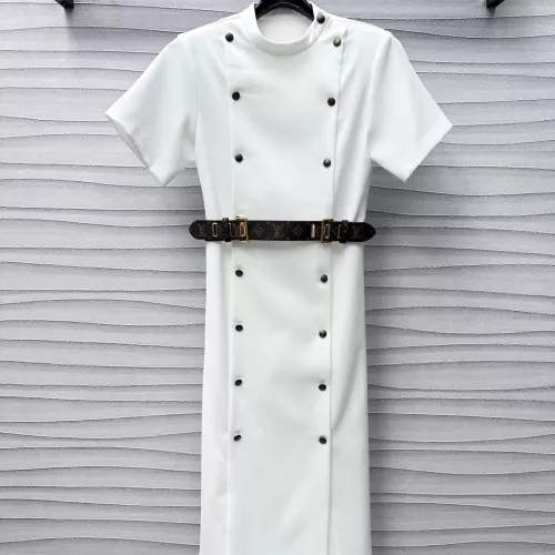 Louis Vuitton LV Dresses Short Sleeved For Women #1318544