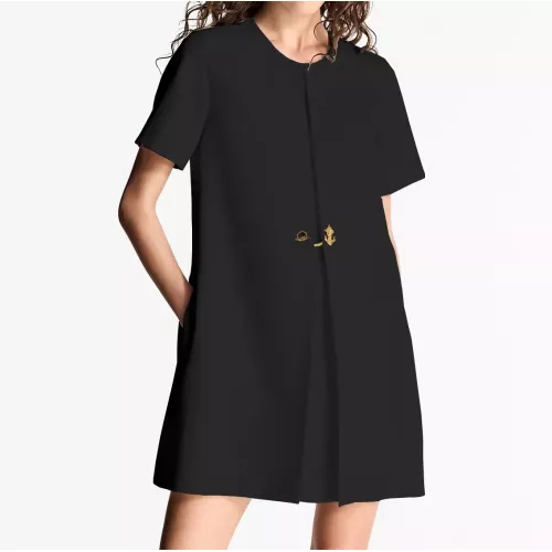 Replica Louis Vuitton LV Dresses Short Sleeved For Women #1318554 $115.00 USD for Wholesale