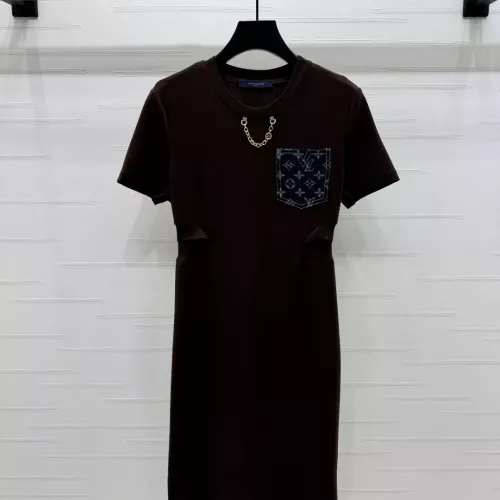 Louis Vuitton LV Dresses Short Sleeved For Women #1318567