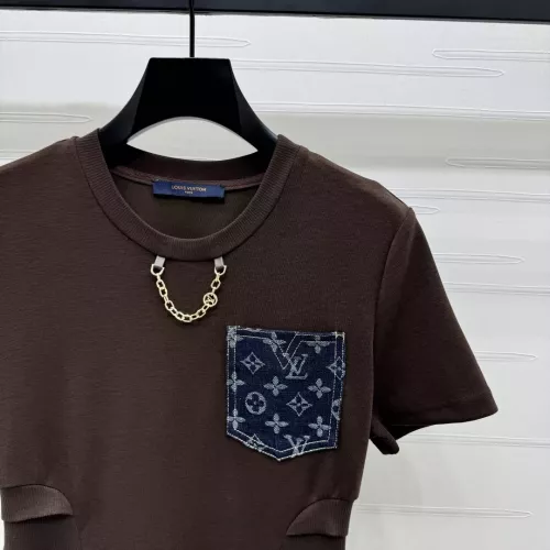 Replica Louis Vuitton LV Dresses Short Sleeved For Women #1318567 $64.00 USD for Wholesale