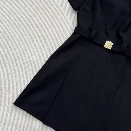 Replica MIU MIU Dresses Short Sleeved For Women #1318576 $118.00 USD for Wholesale