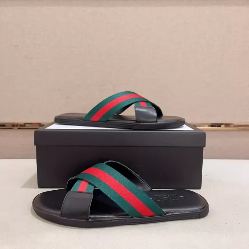 Replica Gucci Slippers For Men #1318591 $42.00 USD for Wholesale