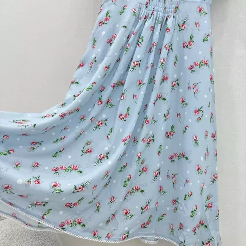 Replica MIU MIU Dresses Short Sleeved For Women #1318594 $130.00 USD for Wholesale