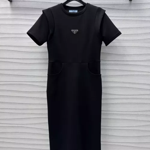 Prada Dresses Short Sleeved For Women #1318605