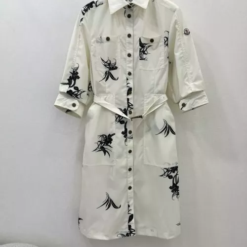 Moncler Dresses Short Sleeved For Women #1318626