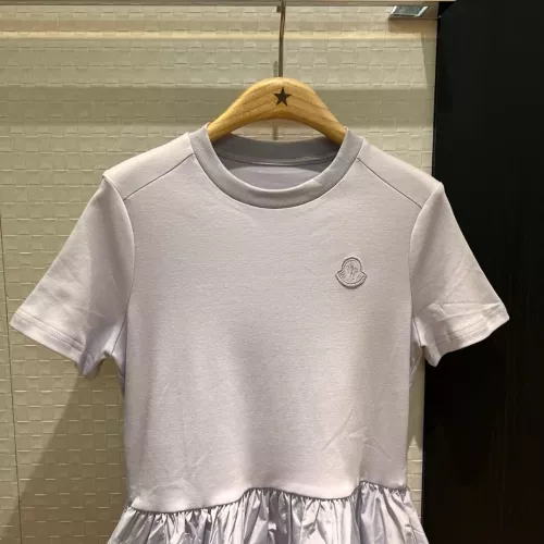 Replica Moncler Dresses Short Sleeved For Women #1318630 $105.00 USD for Wholesale