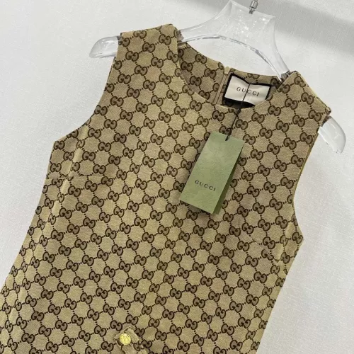 Replica Gucci Dresses Sleeveless For Women #1318633 $80.00 USD for Wholesale