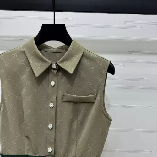 Replica Gucci Dresses Sleeveless For Women #1318634 $68.00 USD for Wholesale
