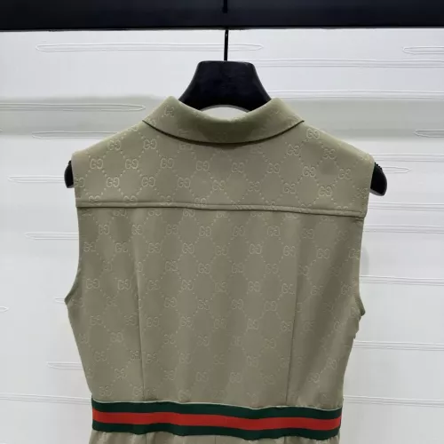 Replica Gucci Dresses Sleeveless For Women #1318634 $68.00 USD for Wholesale