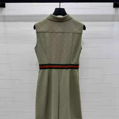 Replica Gucci Dresses Sleeveless For Women #1318634 $68.00 USD for Wholesale