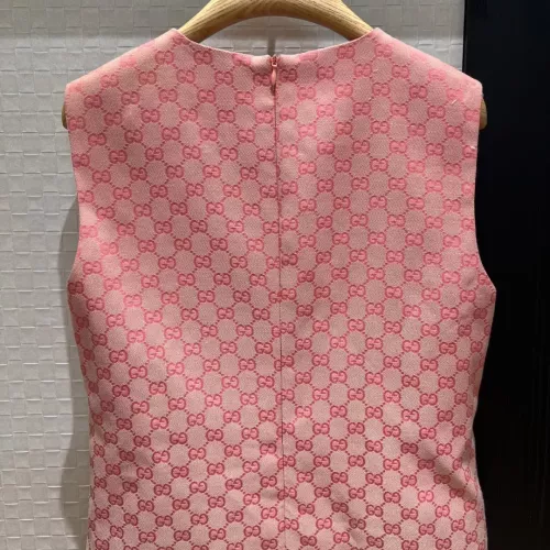 Replica Gucci Dresses Sleeveless For Women #1318636 $128.00 USD for Wholesale