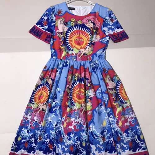 Dolce & Gabbana Dresses Short Sleeved For Women #1318638