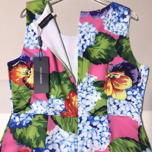 Replica Dolce & Gabbana Dresses Sleeveless For Women #1318639 $98.00 USD for Wholesale