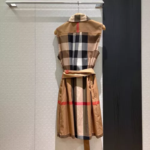 Replica Burberry Dresses Sleeveless For Women #1318645 $122.00 USD for Wholesale
