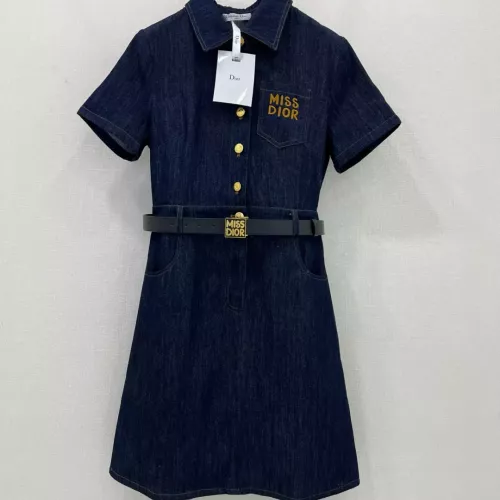 Christian Dior Dresses Short Sleeved For Women #1318677