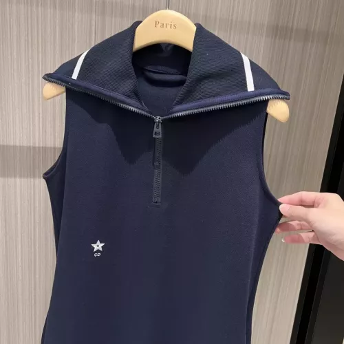Replica Christian Dior Dresses Sleeveless For Women #1318678 $115.00 USD for Wholesale