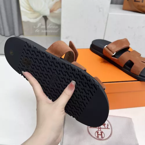 Replica Hermes Slippers For Men #1318682 $88.00 USD for Wholesale