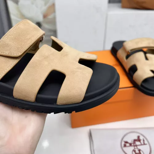 Replica Hermes Slippers For Men #1318686 $88.00 USD for Wholesale