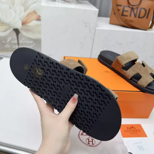 Replica Hermes Slippers For Men #1318695 $88.00 USD for Wholesale