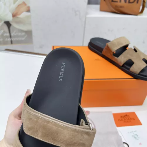 Replica Hermes Slippers For Women #1318696 $88.00 USD for Wholesale