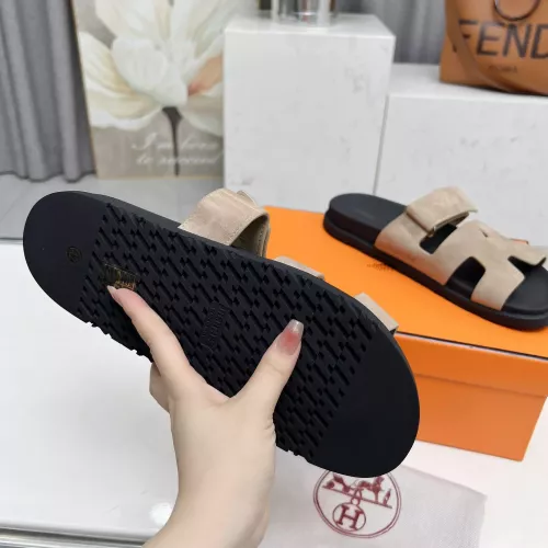 Replica Hermes Slippers For Men #1318697 $88.00 USD for Wholesale