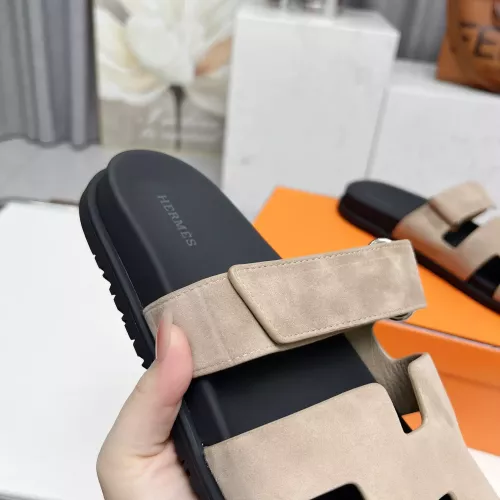 Replica Hermes Slippers For Women #1318698 $88.00 USD for Wholesale