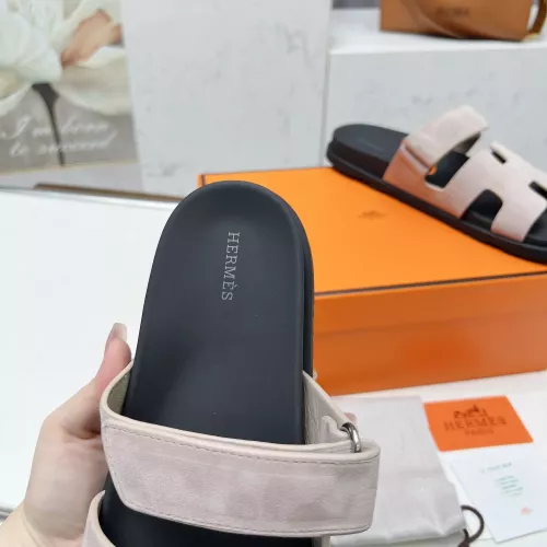Replica Hermes Slippers For Men #1318699 $88.00 USD for Wholesale