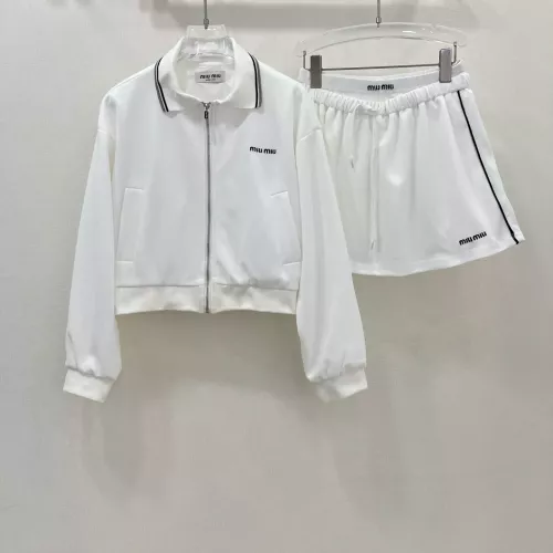 MIU MIU Tracksuits Long Sleeved For Women #1318702 $105.00 USD, Wholesale Replica MIU MIU Tracksuits