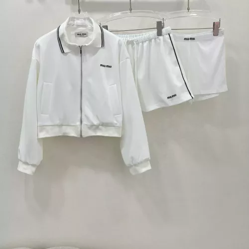 Replica MIU MIU Tracksuits Long Sleeved For Women #1318702 $105.00 USD for Wholesale