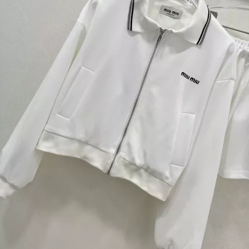 Replica MIU MIU Tracksuits Long Sleeved For Women #1318702 $105.00 USD for Wholesale
