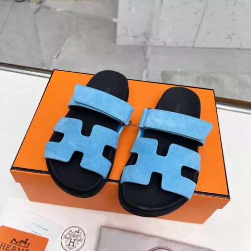 Replica Hermes Slippers For Women #1318704 $88.00 USD for Wholesale