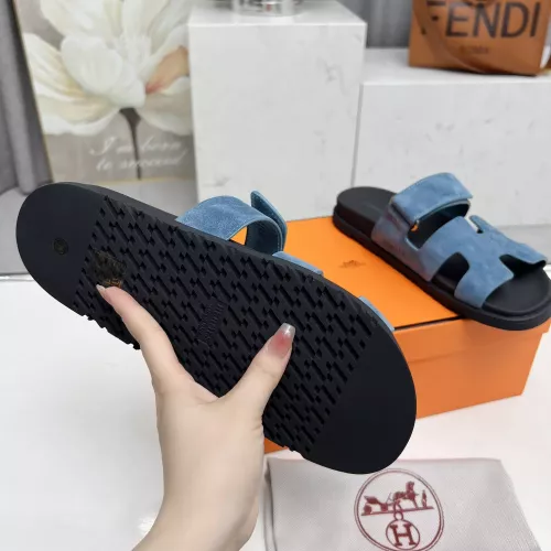 Replica Hermes Slippers For Men #1318705 $88.00 USD for Wholesale