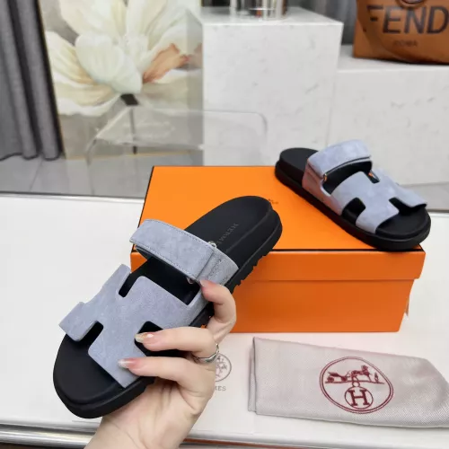 Replica Hermes Slippers For Women #1318708 $88.00 USD for Wholesale