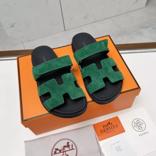 Replica Hermes Slippers For Men #1318709 $88.00 USD for Wholesale