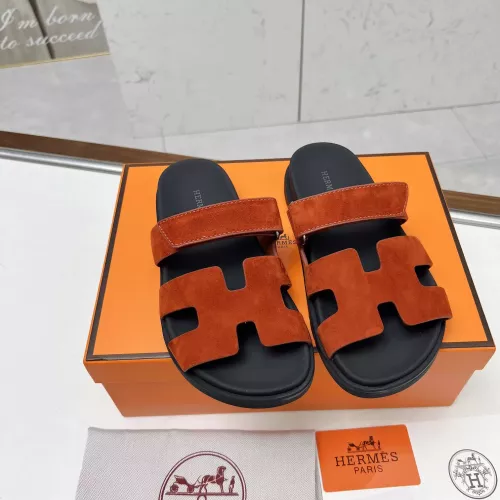 Replica Hermes Slippers For Women #1318712 $88.00 USD for Wholesale