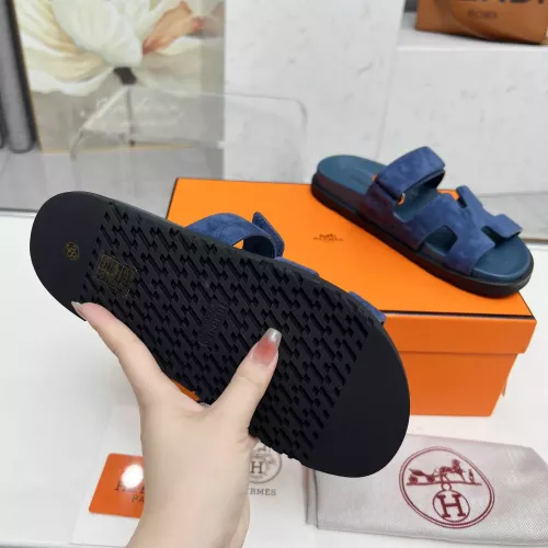 Replica Hermes Slippers For Men #1318713 $88.00 USD for Wholesale