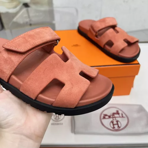 Replica Hermes Slippers For Women #1318719 $88.00 USD for Wholesale