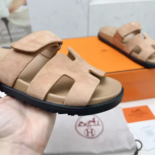 Replica Hermes Slippers For Women #1318723 $88.00 USD for Wholesale