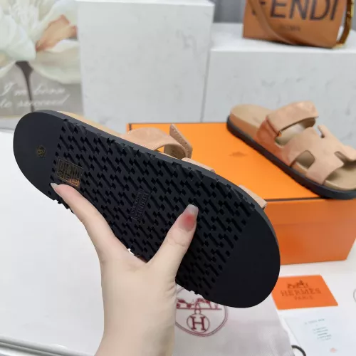 Replica Hermes Slippers For Women #1318723 $88.00 USD for Wholesale