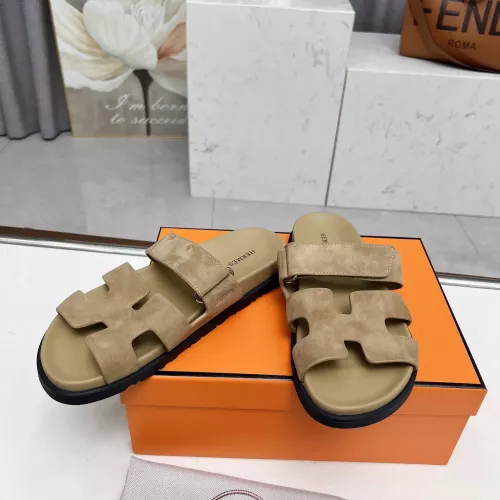 Replica Hermes Slippers For Men #1318724 $88.00 USD for Wholesale
