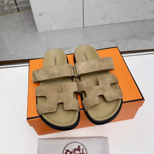 Replica Hermes Slippers For Women #1318725 $88.00 USD for Wholesale
