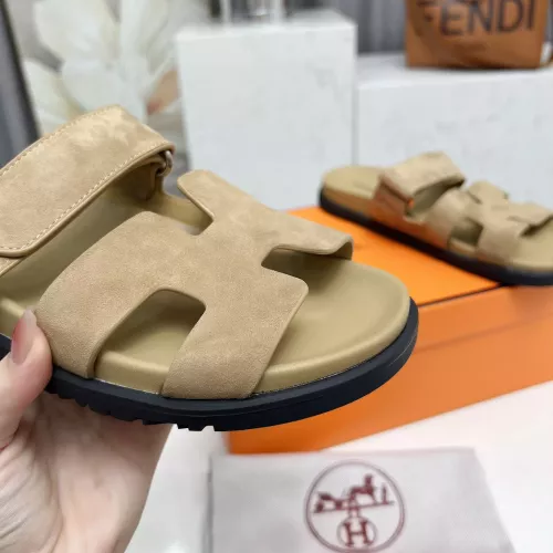 Replica Hermes Slippers For Women #1318725 $88.00 USD for Wholesale