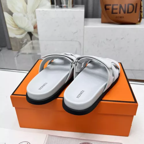 Replica Hermes Slippers For Women #1318728 $88.00 USD for Wholesale