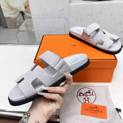 Replica Hermes Slippers For Women #1318728 $88.00 USD for Wholesale
