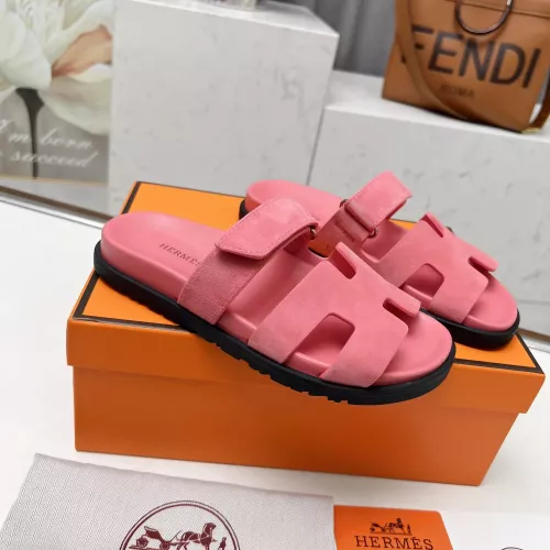Replica Hermes Slippers For Women #1318731 $88.00 USD for Wholesale