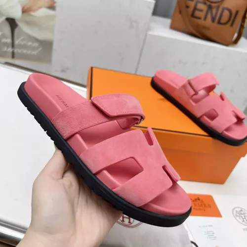 Replica Hermes Slippers For Women #1318731 $88.00 USD for Wholesale