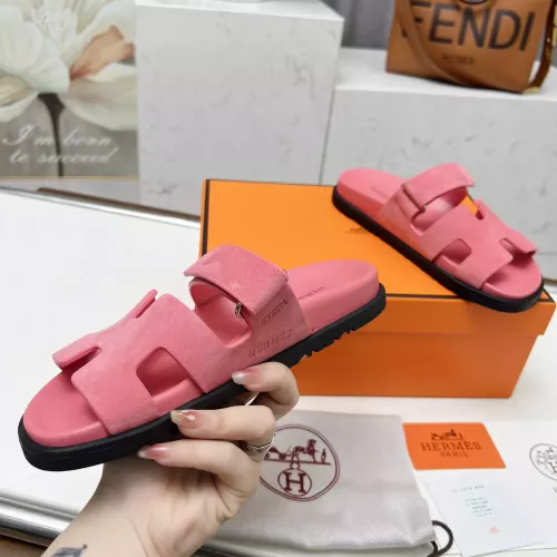 Replica Hermes Slippers For Women #1318731 $88.00 USD for Wholesale