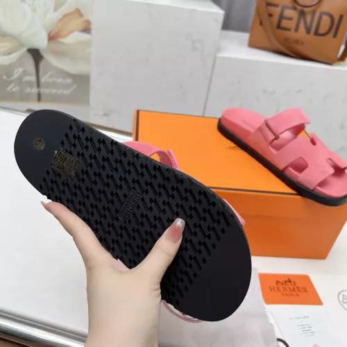 Replica Hermes Slippers For Women #1318731 $88.00 USD for Wholesale